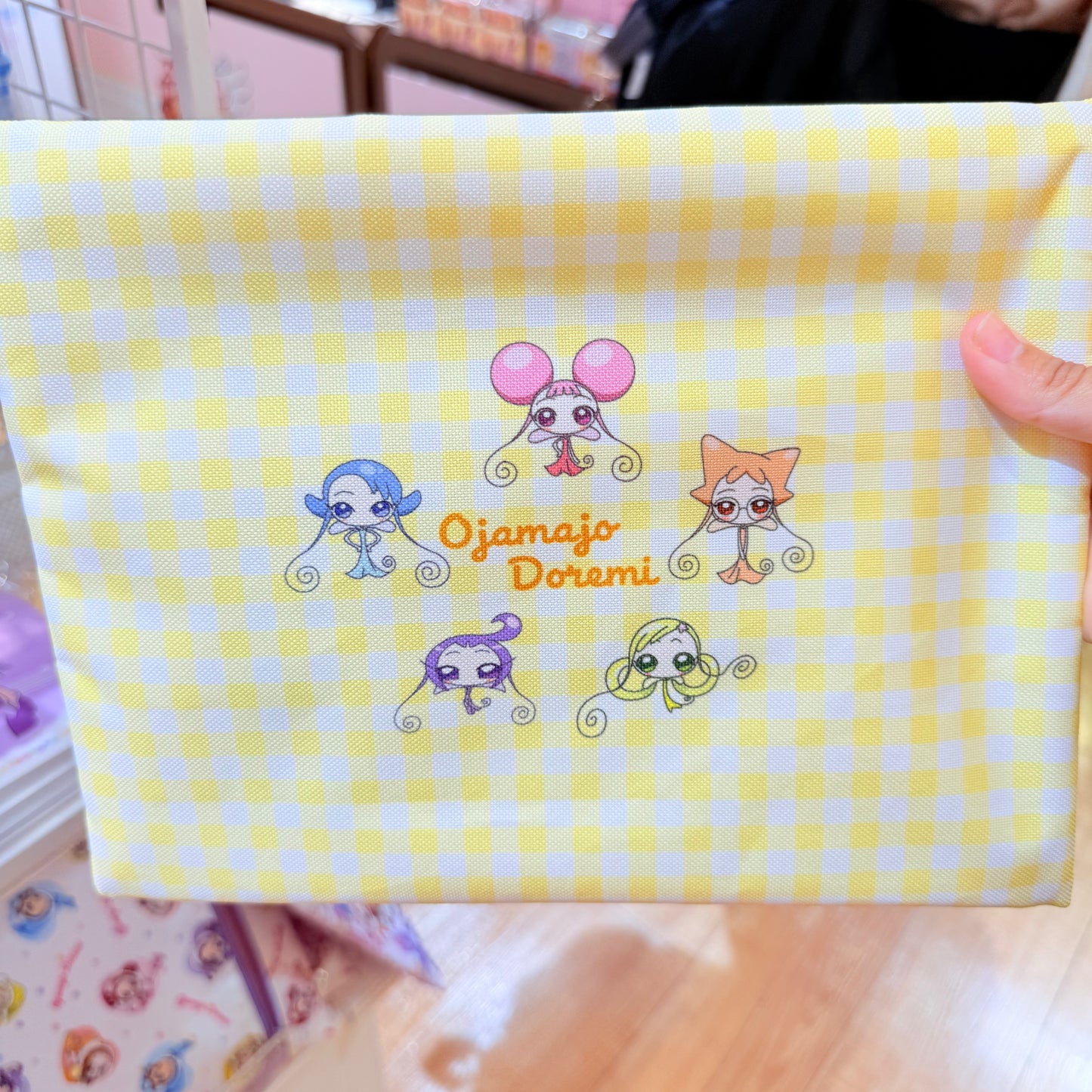 Ojamajo Doremi 3-piece Pouch Set (Yellow) - Doremi Official Store
