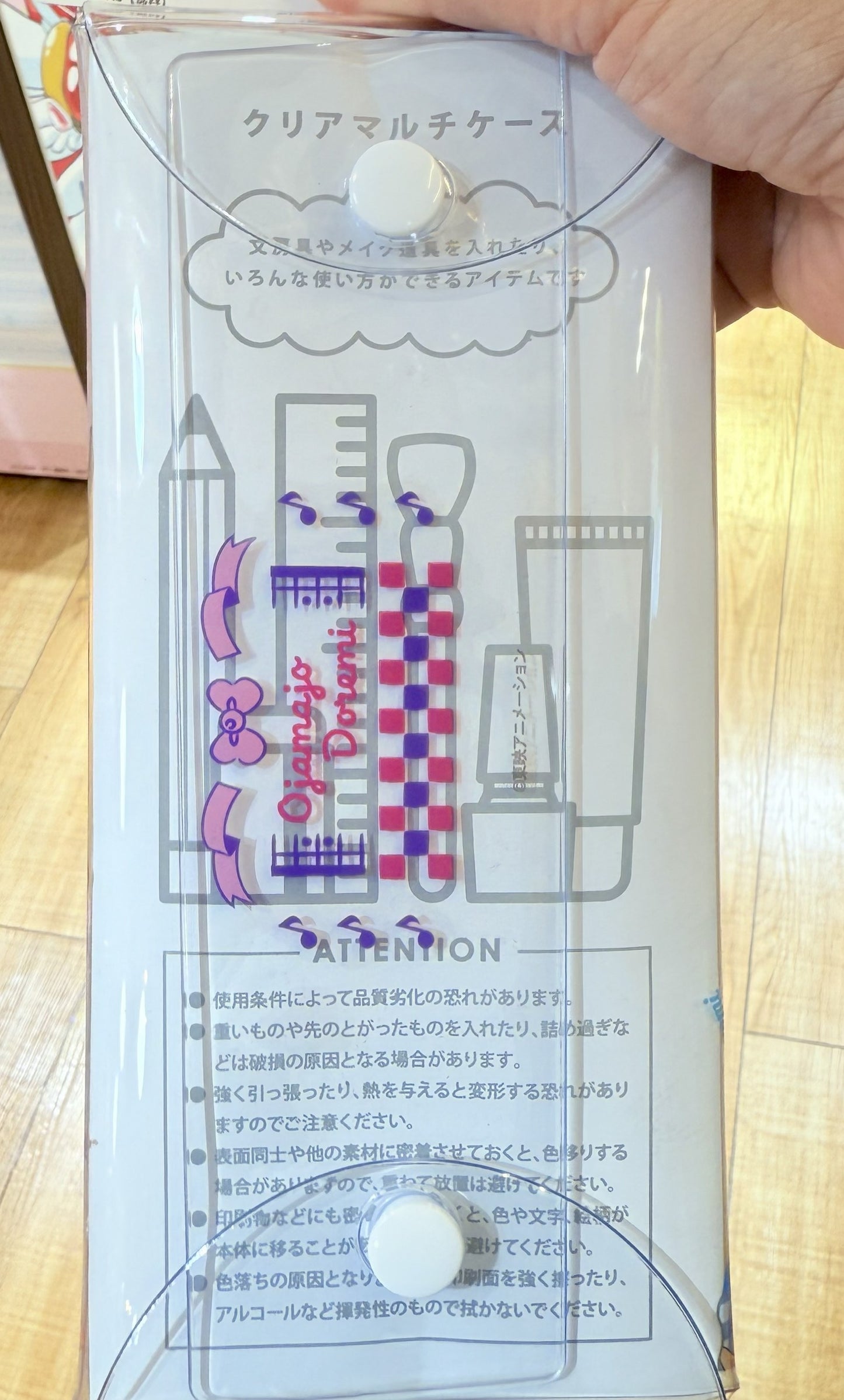 Ojamajo Doremi Clear Multi Case (Face) - Doremi Official Store