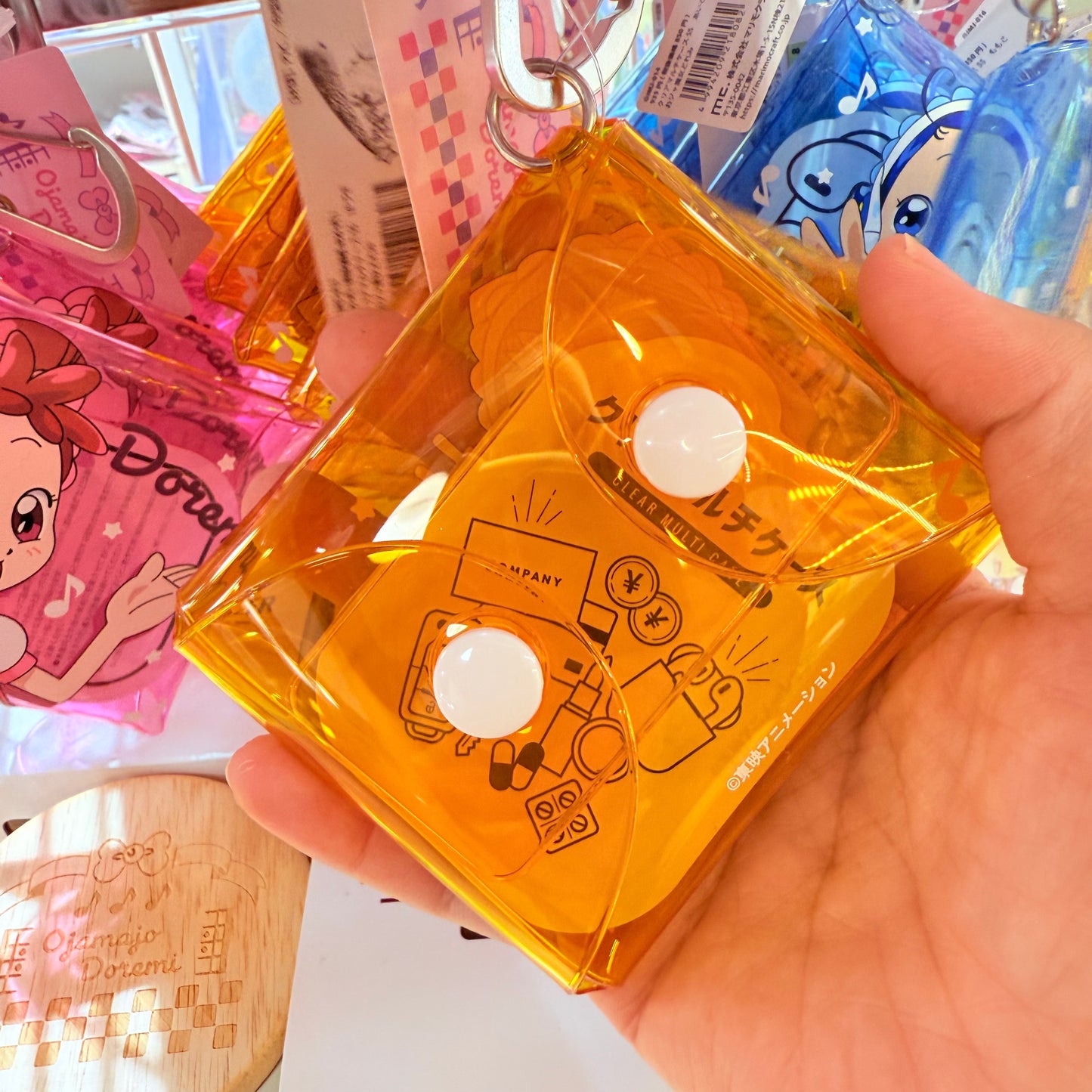 Ojamajo Doremi Clear Multi Case (SS) Hazuki - Doremi Official Store