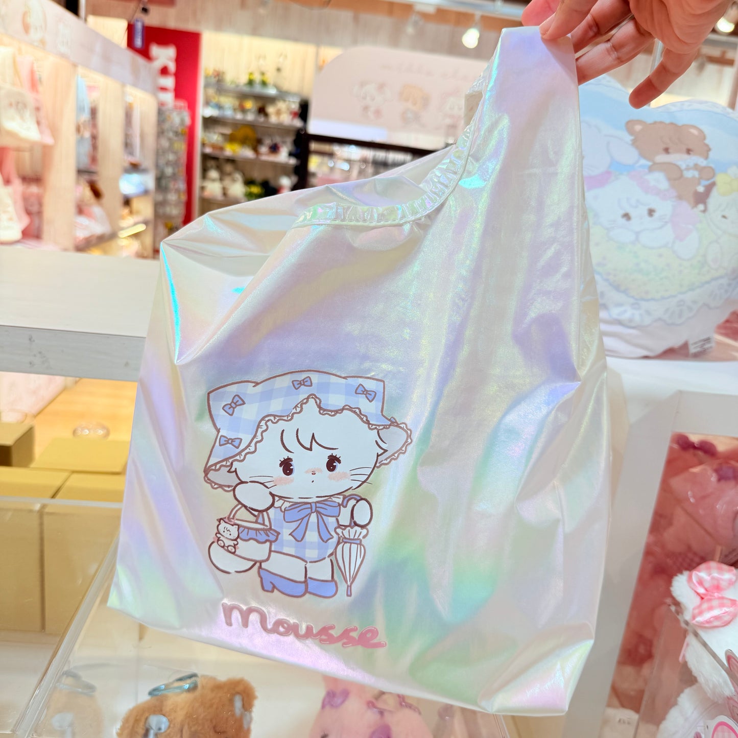 White Aurora Tote Bag - Mikko Illustrations