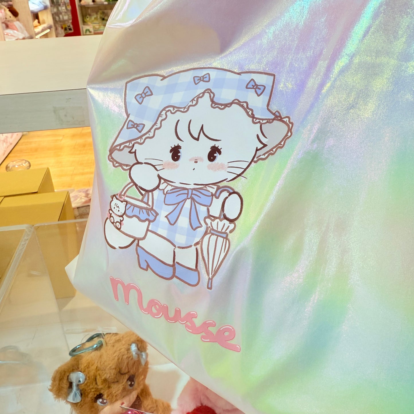 White Aurora Tote Bag - Mikko Illustrations