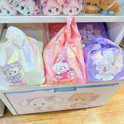 Purple Aurora Tote Bag - Mikko Illustrations