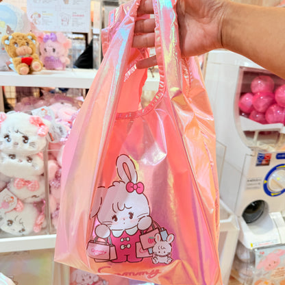 Pink Aurora Tote Bag - Mikko Illustrations