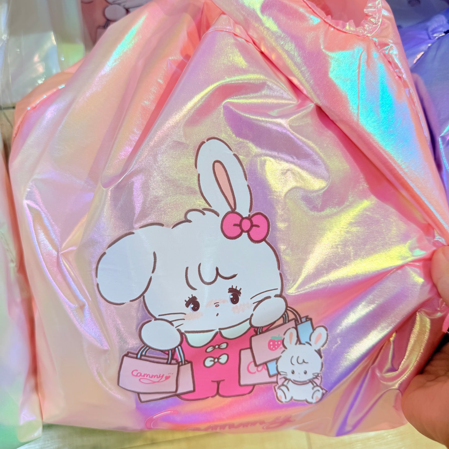 Pink Aurora Tote Bag - Mikko Illustrations