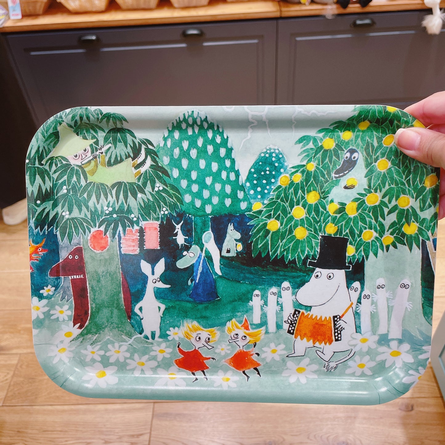 Moomin Plastic Serving Tray