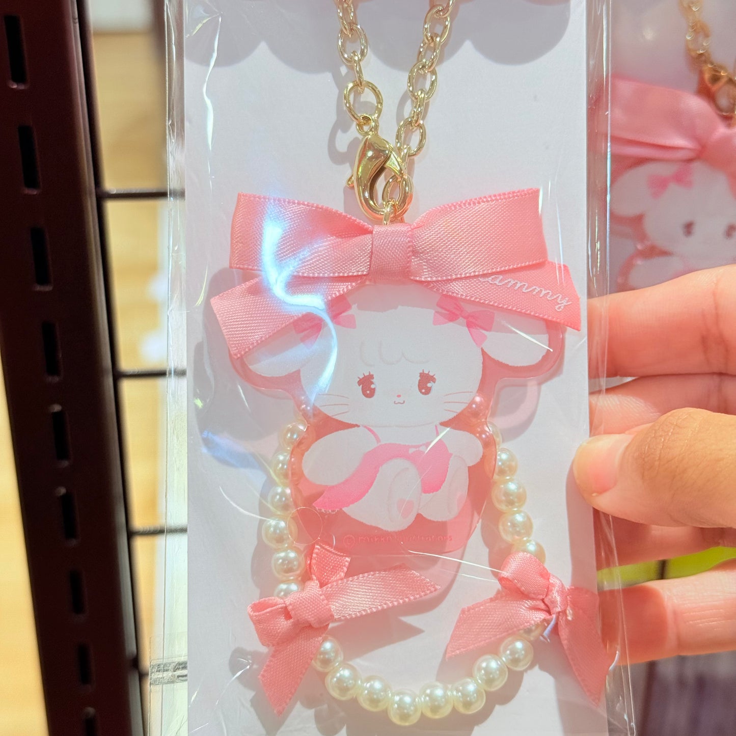 Mikko Character Acrylic Keychain - Mikko Illustrations