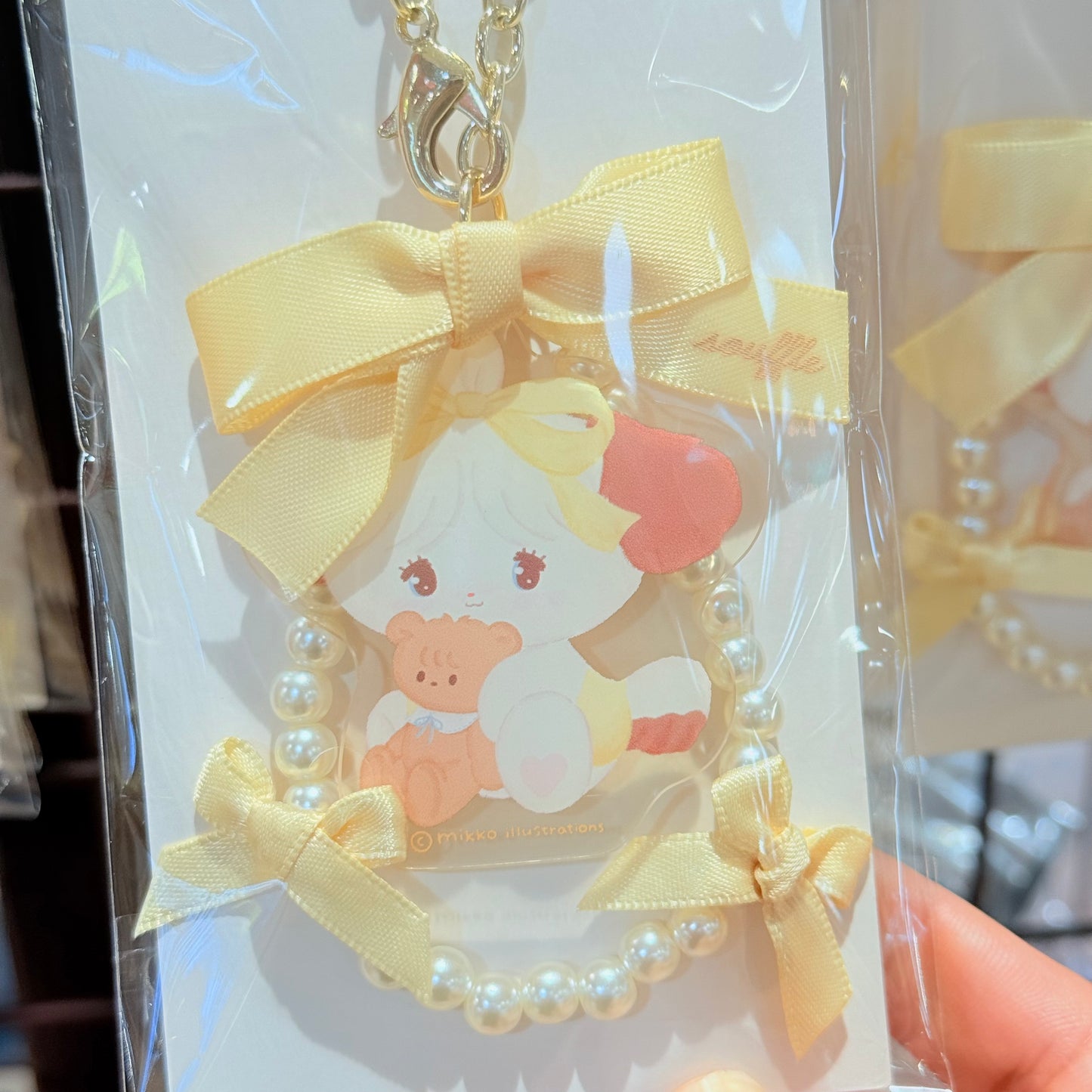 Mikko Character Acrylic Keychain - Mikko Illustrations