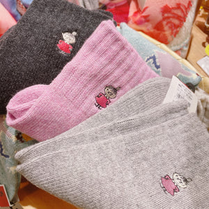 Moomin Warm Socks (Size: 22~25 cm)