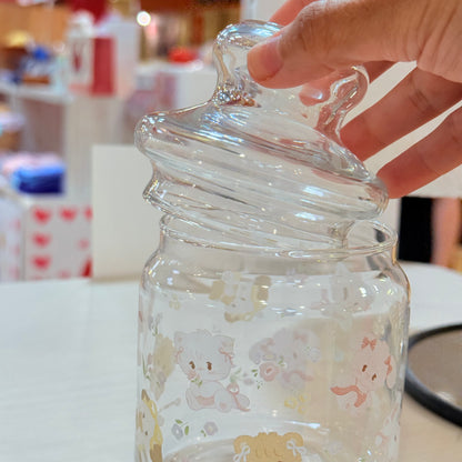 Mikko Glass Candy Jar - Mikko Illustrations