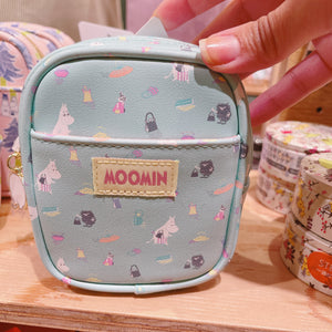 Moomin Leather Pouch (Blue)