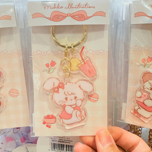 Mikko Character Acrylic Keychain - Mikko Illustrations