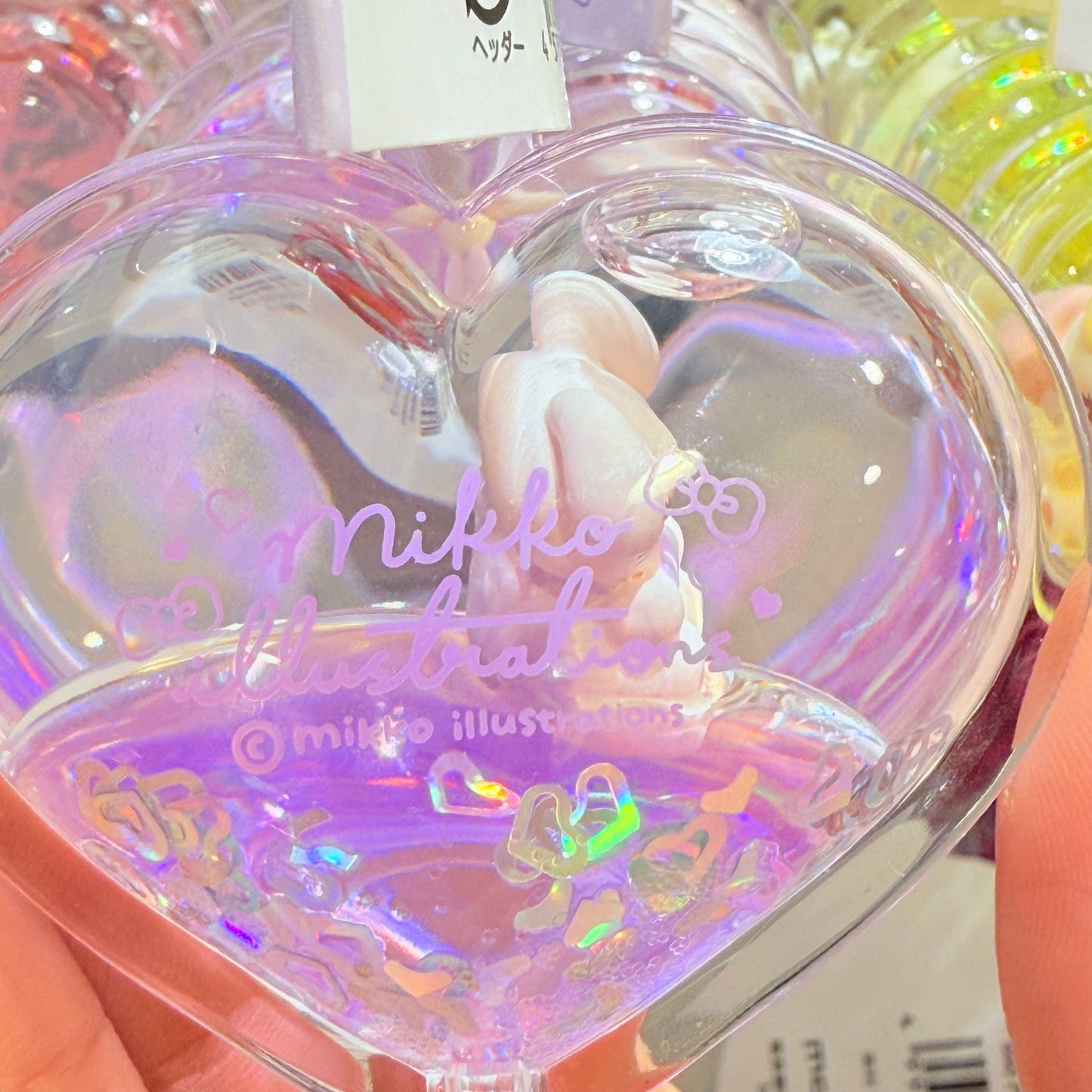 Mikko Characters Puka Puka Keychain - Mikko Illustrations