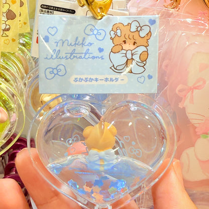 Mikko Characters Puka Puka Keychain - Mikko Illustrations