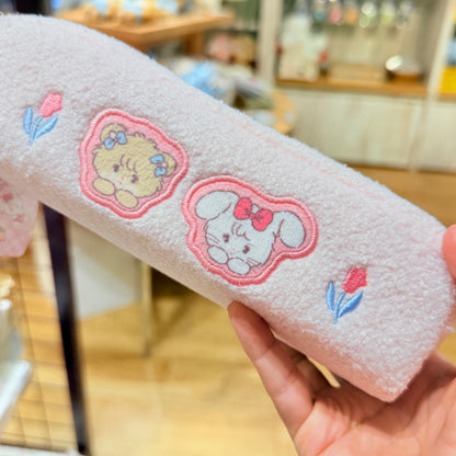 Mikko Pink Fluffy Pouch - Mikko Illustrations