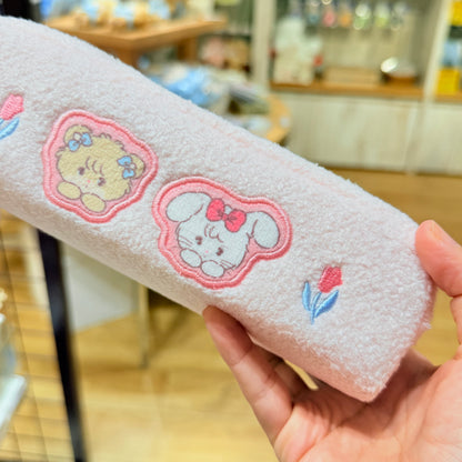 Mikko Pink Fluffy Pouch - Mikko Illustrations