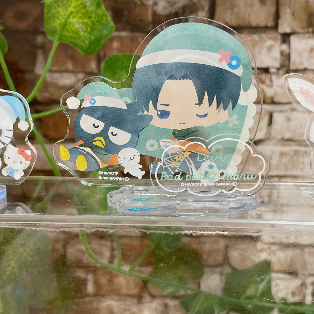 Attack on Titan x Sanrio Characters Acrylic Stand Chibi (Levi)