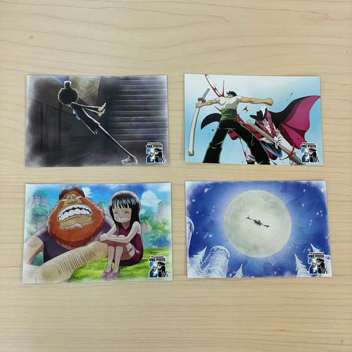 ONE PIECE Memorial 4 Post Cards Set  (Type C) - Mugiwara Store Limited Edition