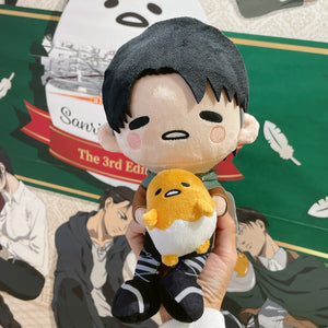 Attack on Titan x Sanrio Characters Plush Toy M Size (Levi)
