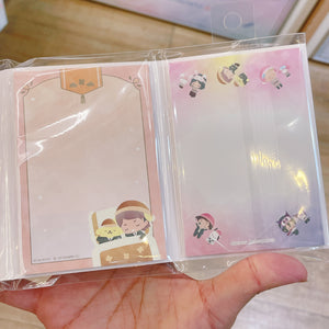 Attack on Titan x Sanrio Characters Memo pad (Pink)