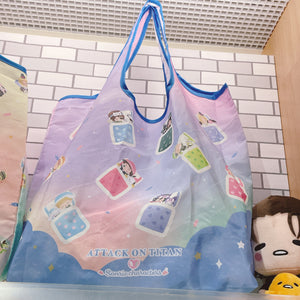 Attack on Titan x Sanrio Characters Eco Bag