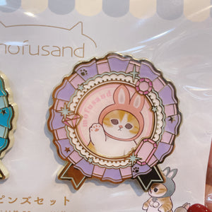 Mofusand Pin Badge Set