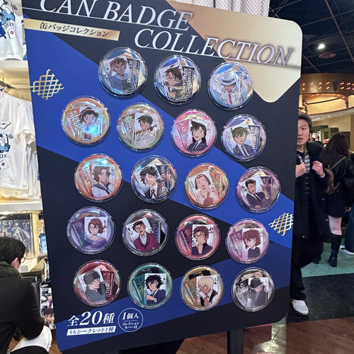 Detective Conan Big Can Badge Collection (Random One) - Universal Studio Japan Limited