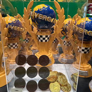 Mario Kart Race Cup Figure & Coin Chocolate (16 Pcs) - Universal Studio Japan Nintendo World