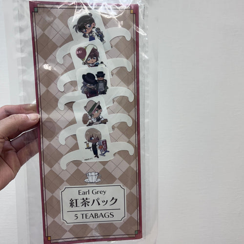 Detective Conan Characters Earl Grey Teabags (5 packs) - Osaka Castle Limited