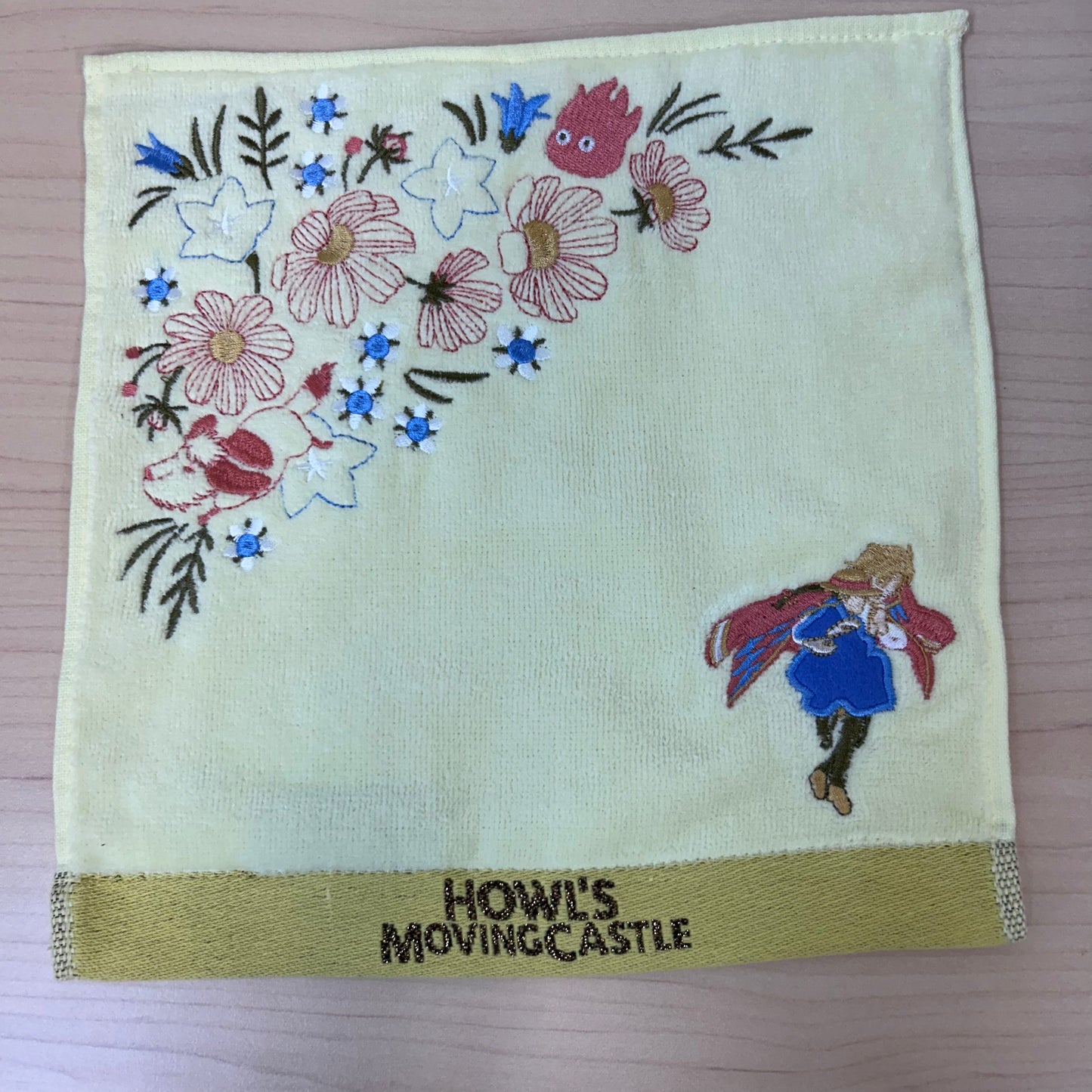 Howl's Moving Castle Handkerchief - Studio Ghibli