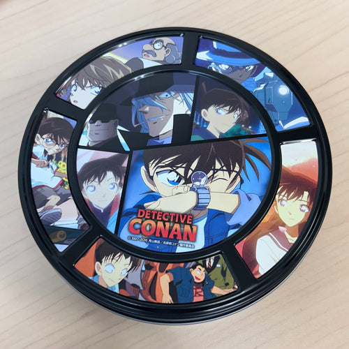 Detective Conan Round Storage Can - Rare Edition