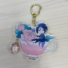 قم بتحميل الصورة في عارض الصور، Kuroshitsuji Sebastian Acrylic Keychain