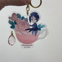 قم بتحميل الصورة في عارض الصور، Kuroshitsuji Sebastian Acrylic Keychain