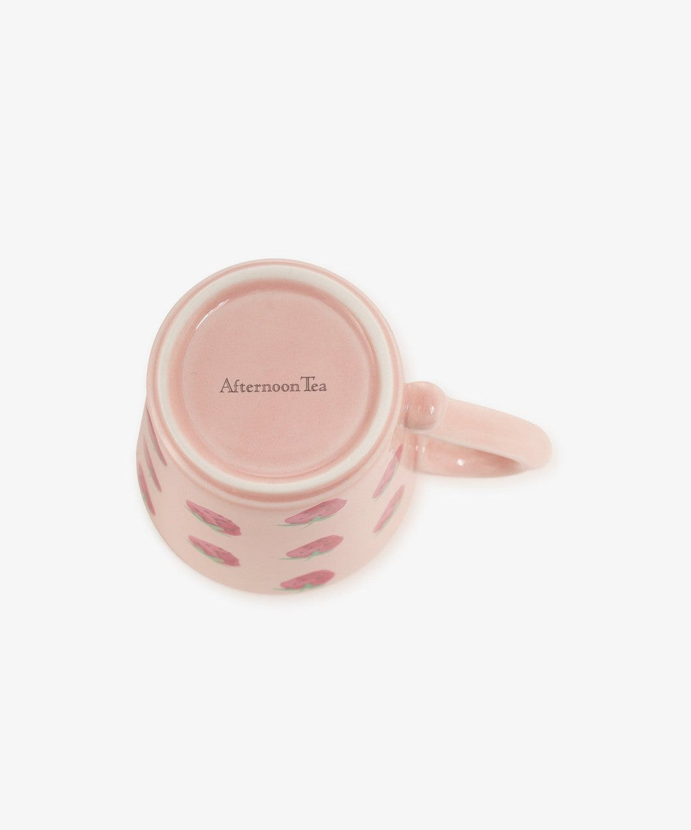 كوب من البورسلين بطبعة الفراولة - شاي بعد الظهر محدود 