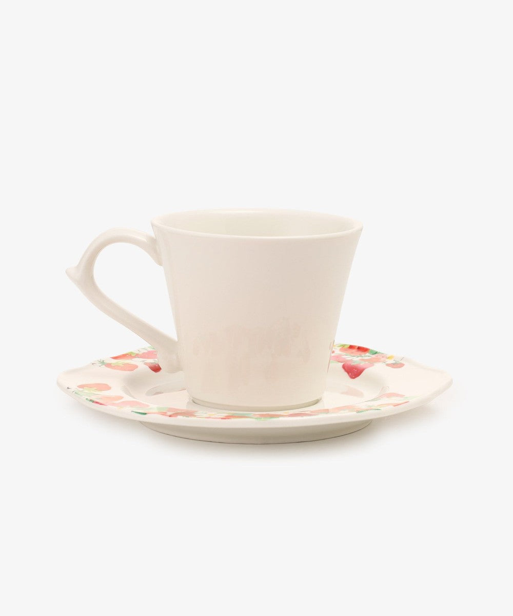 كوب من البورسلين بطبعة الفراولة - شاي بعد الظهر محدود 