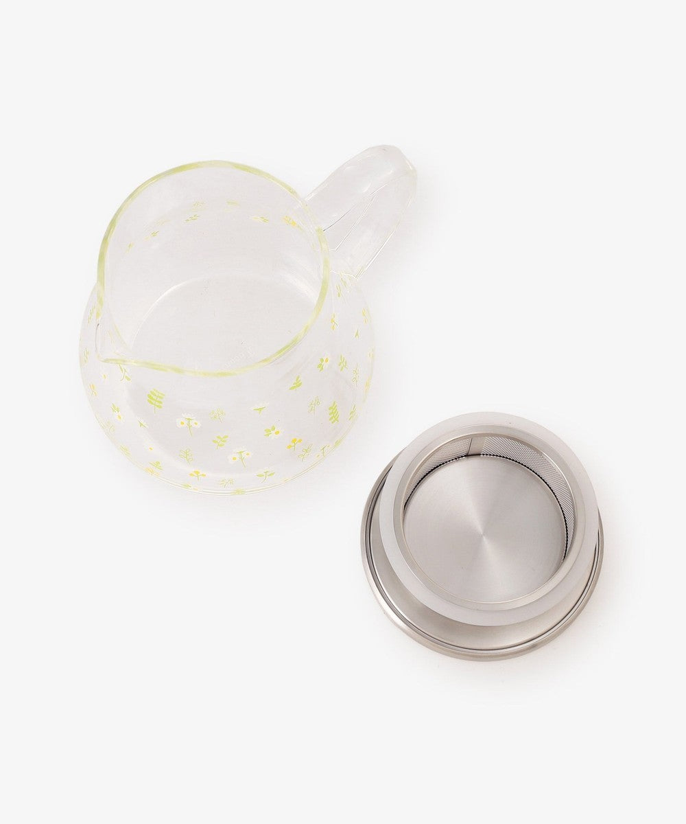 طقم أكواب وصحن زجاجي مقاوم للحرارة بنكهة الفراولة - شاي بعد الظهر محدود