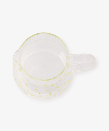 طقم أكواب وصحن زجاجي مقاوم للحرارة بنكهة الفراولة - شاي بعد الظهر محدود