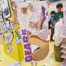 قم بتحميل الصورة في عارض الصور، One Piece Luffy Gear5 Large Towel  - Mugiwara Store Exclusive