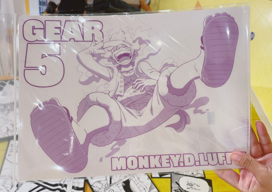 One Piece Luffy Gear5 A4 File  - Mugiwara Store Exclusive