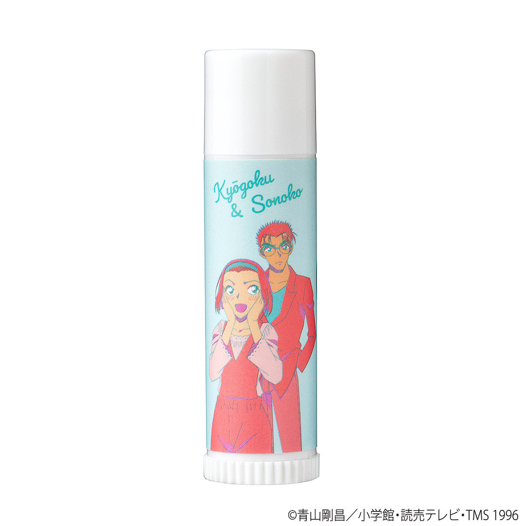 Detective Conan Lip Cream & Lip Stand Set (Citrus Mint Flavor) - Kyougoku & Sonoko