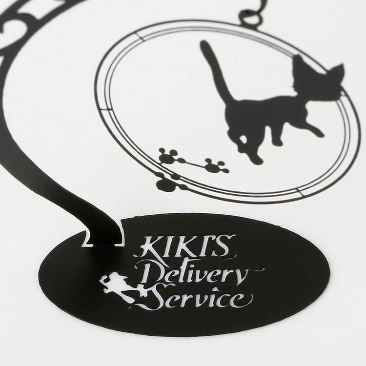 Ghibli Museum Original Metal Stand "Kiki's Delivery Service Jiji" - Ghibli Museum Limited