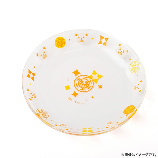 [One Piece] Nostalgic Series Glass Plate/Bepo- Mugiwara Store Limited