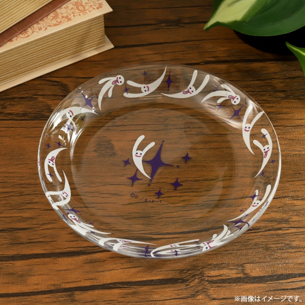 [One Piece] Nostalgic Series Glass Plate/Horo Horo Ghost- Mugiwara Store Limited