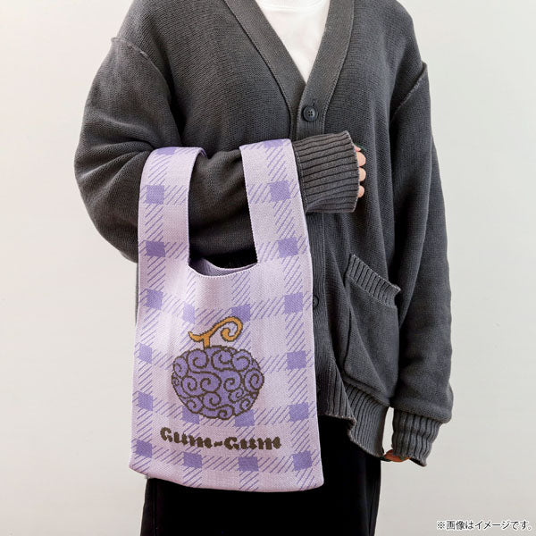[One Piece] Devil Fruit Knit Tote Bag Op Op- Mugiwara Store Limited