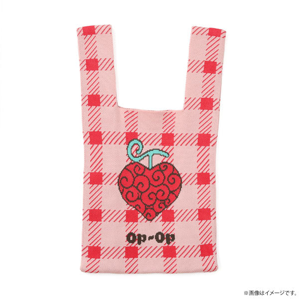 [One Piece] Devil Fruit Knit Tote Bag Op Op- Mugiwara Store Limited