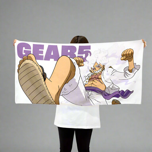 One Piece Luffy Gear5 Large Towel  - Mugiwara Store Exclusive