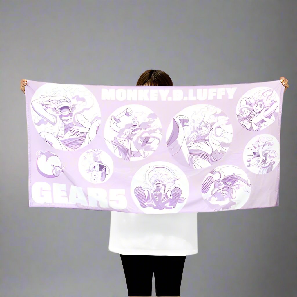 One Piece Luffy Gear5 Large Towel  - Mugiwara Store Exclusive