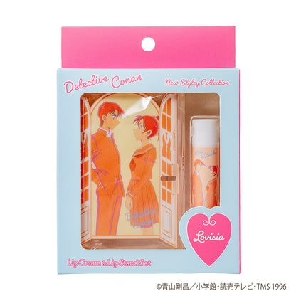 Detective Conan Lip Cream & Lip Stand Set (Citrus Mint Flavor) - Heiji & Kazuha