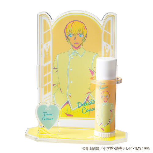 Detective Conan Lip Cream & Lip Stand Set (Citrus Mint Flavor) - Toru Amuro