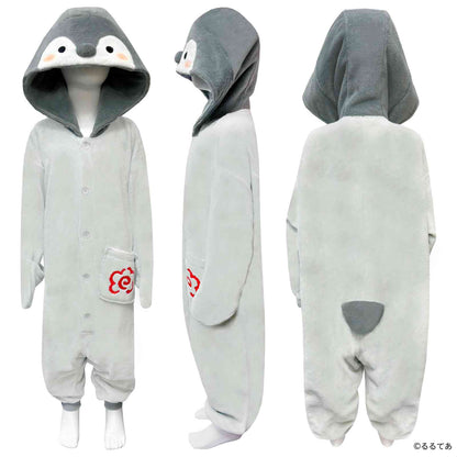Sazac Koupen-chan Kids Kigurumi Onesie Costume Coral Minky
