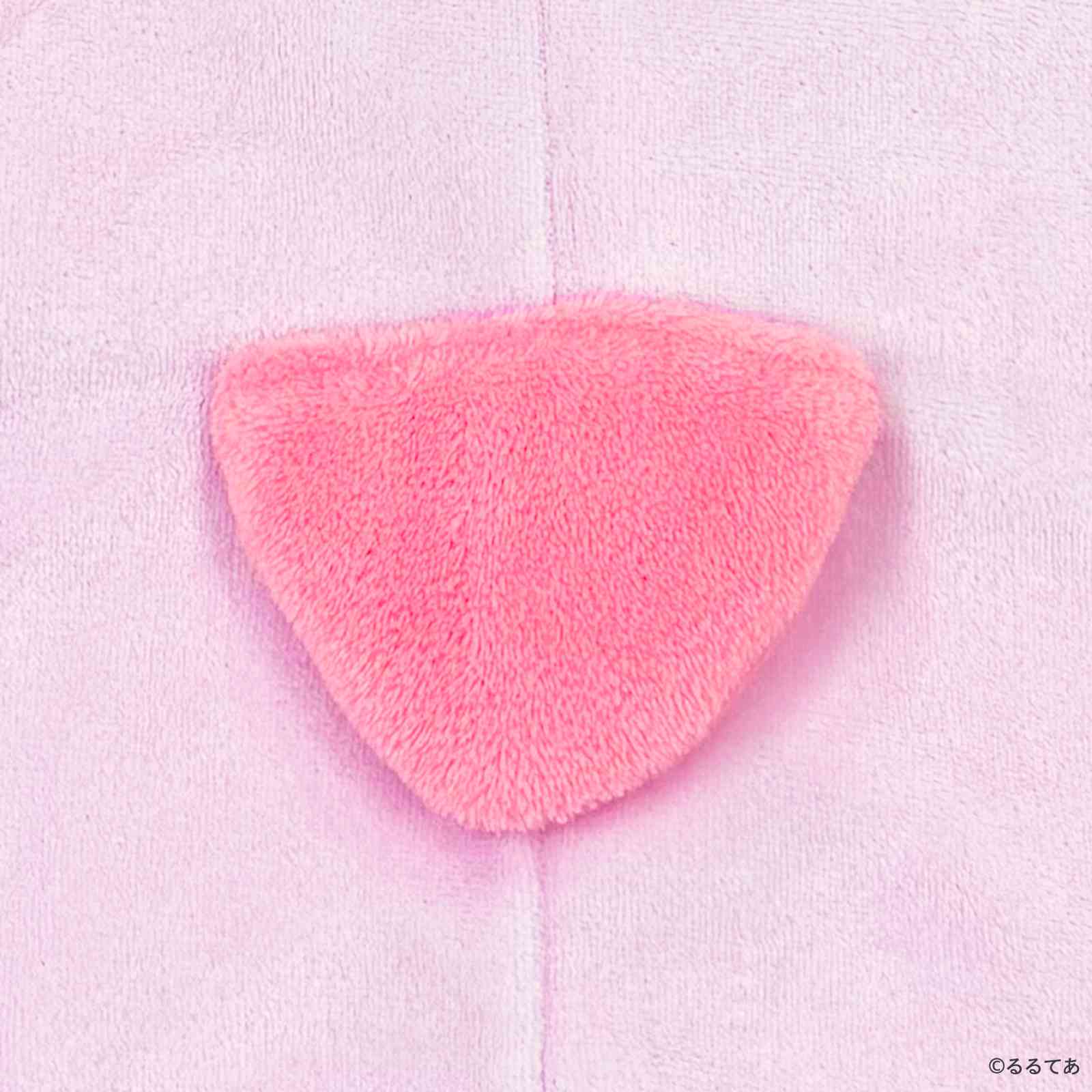 Sazac Koupen-chan Kids Kigurumi Costume Soft Coral Fleece